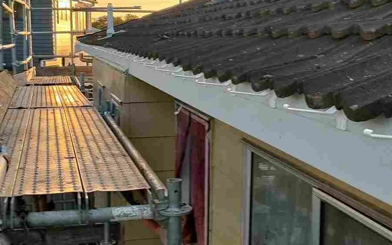 Fascia Board Service work by My Homes Gutter Expert — the service we provide in Central Auckland