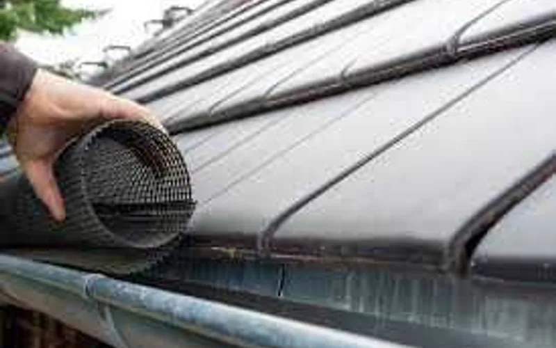 Gutter Guard Installation in progress — Auckland job by My Homes Gutter Expert