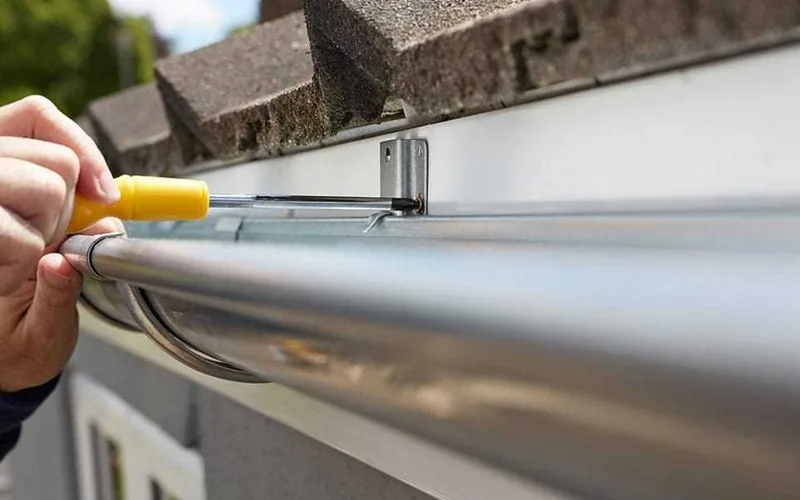 Gutter Repair in progress — Auckland job by My Homes Gutter Expert