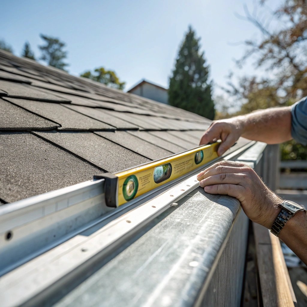 Professional gutter cleaning service