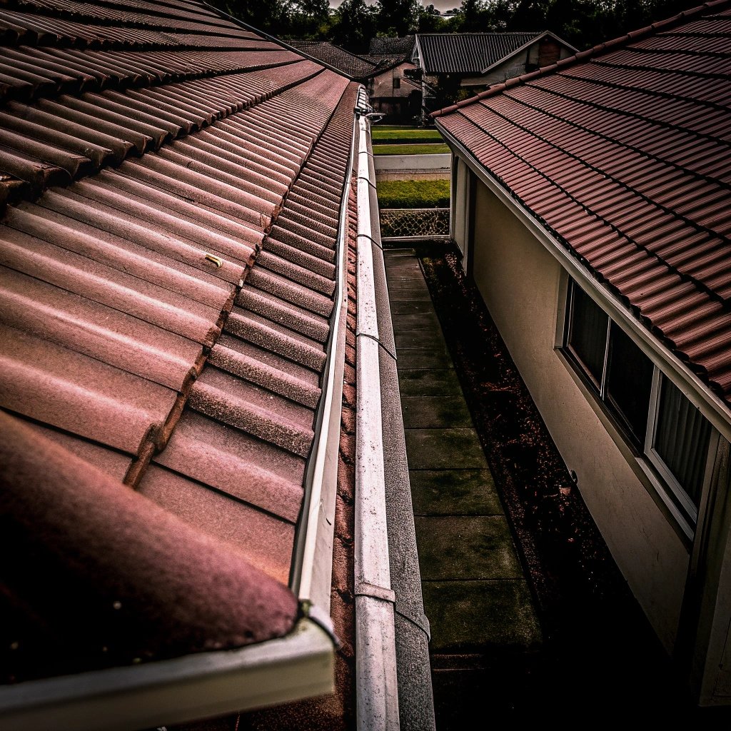 roof gutter cleaning
