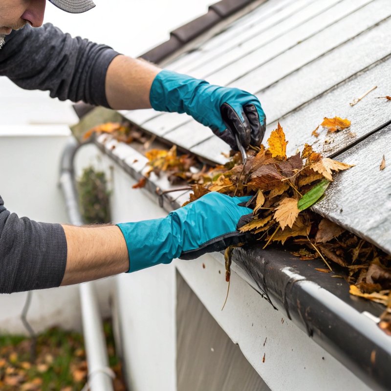 Professional gutter cleaning service